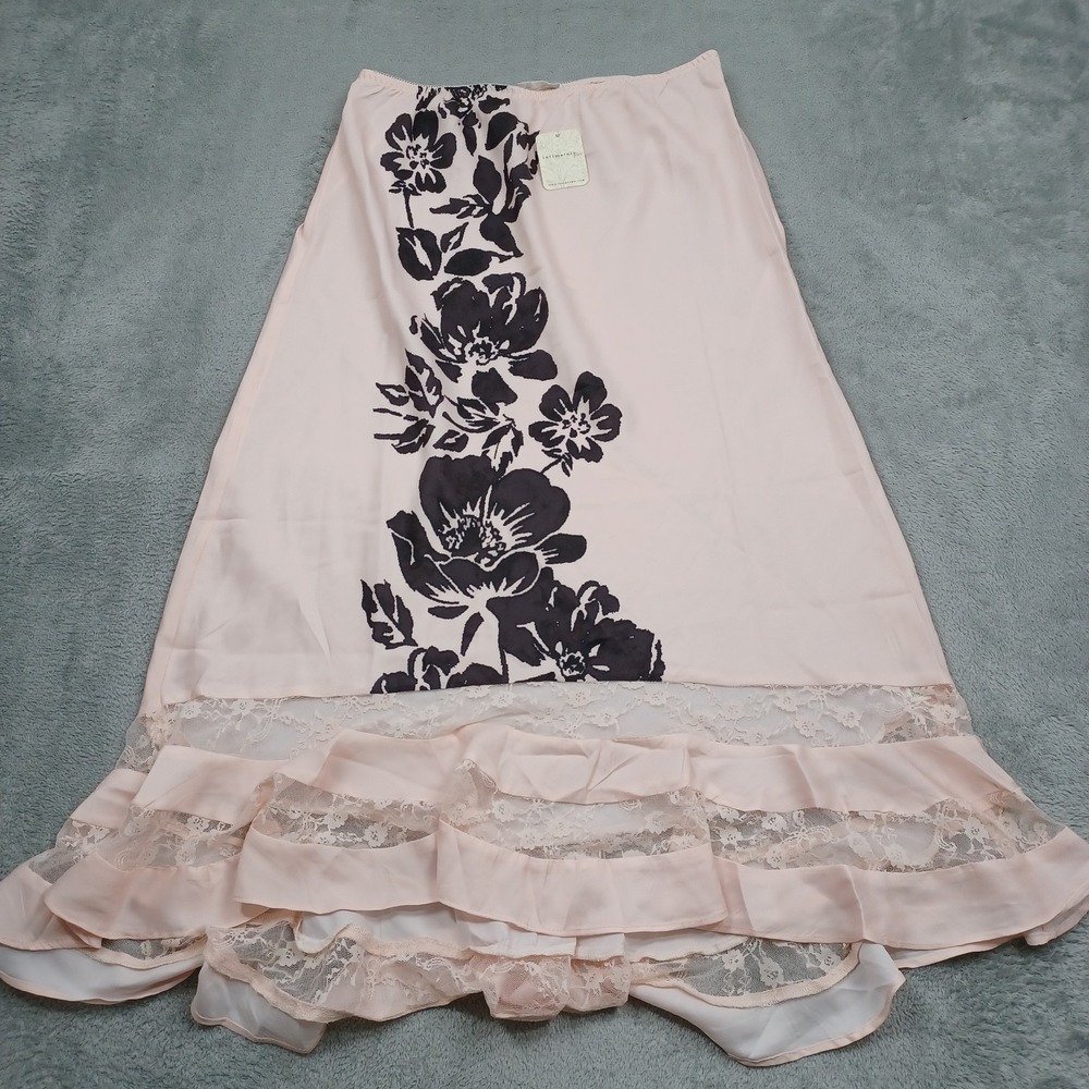 Intimately Skirt Womens Small Pink Floral Free People Lightweight NWT